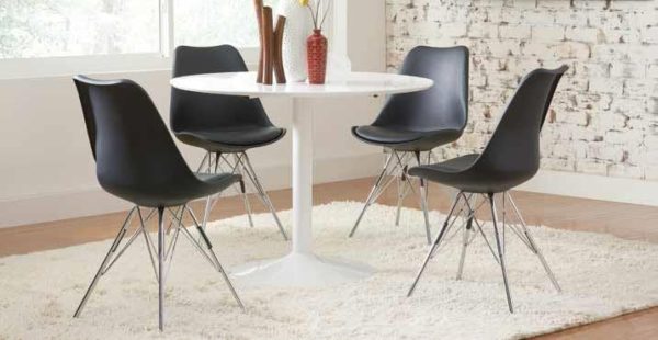 Lowry Black Dining Room Set