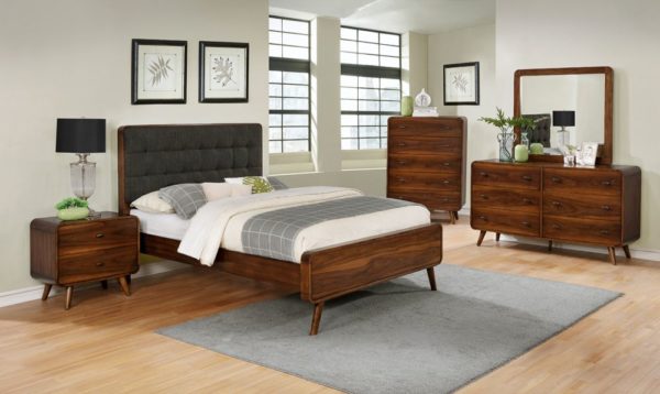 Robyn Queen Bed, Dresser, Mirror, & Nightstand