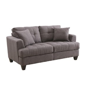 Samuel Loveseat with Tufted Cushions