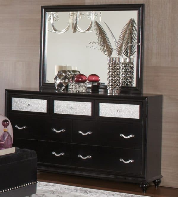 Barzini Glamorous Dresser & Mirror