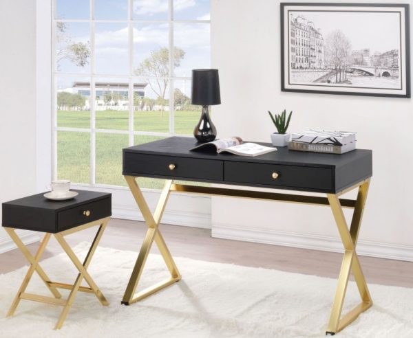 Coleen Desk & Side Table Set