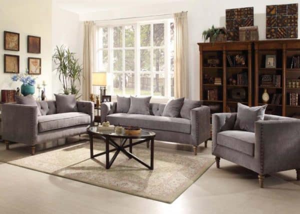 Sidonia Collection Sofa & Love Seat Set