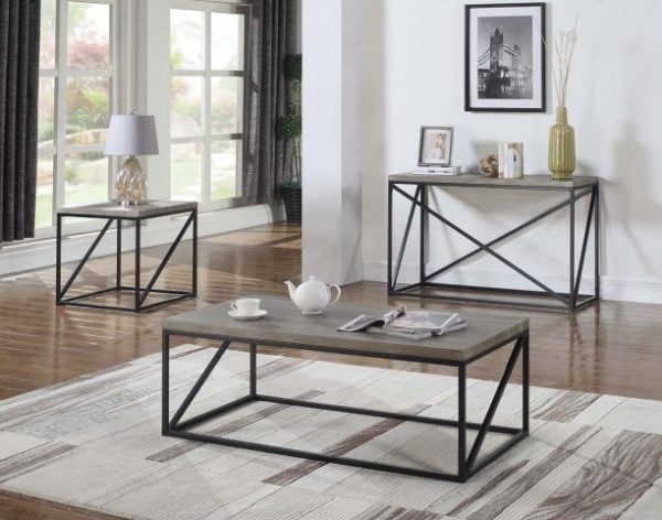 Sonoma Gray Occasional Coffee Table Set