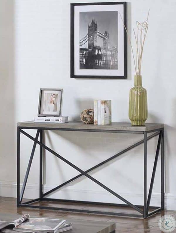 Sonoma Gray Sofa Table