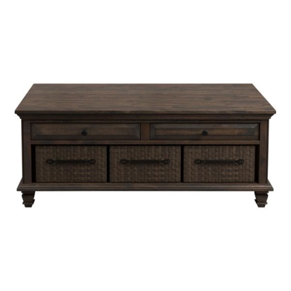 Mahogany Kubu Basket Coffee Table