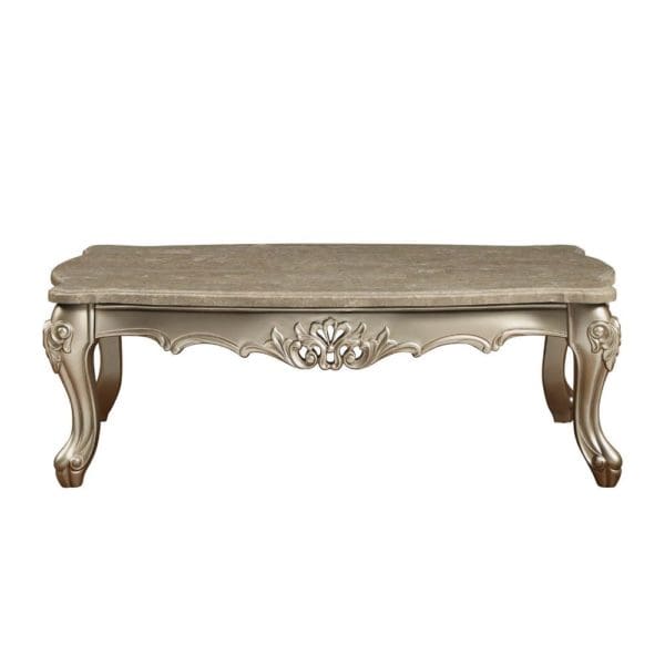 Ranita Marble Top Coffee Table - Image 2