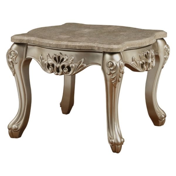 Ranita Marble Top End Table