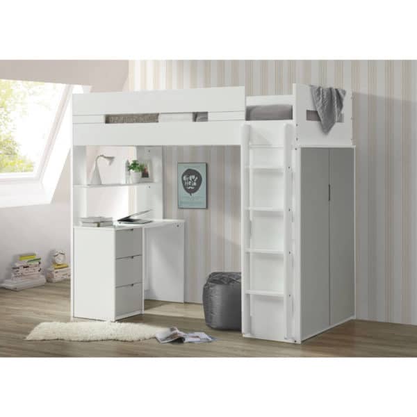 Nerice Twin Size Loft Bed