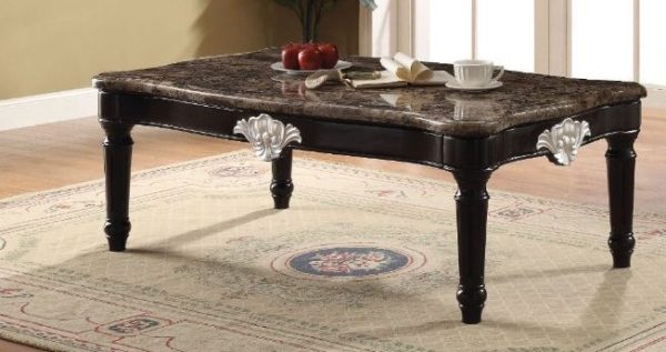 Ernestine Marble Top Coffee Table