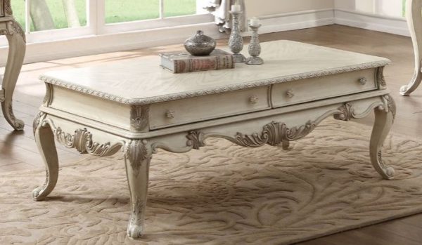 Ragenardus Antique White Coffee Table Set - Image 2