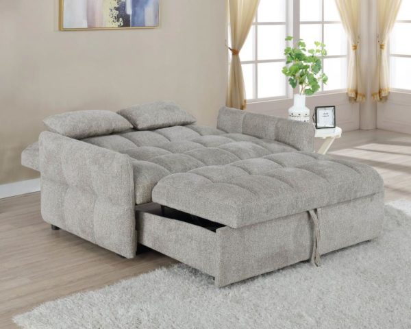 Cottswold Beige Sleeper Sofa Bed - Image 3