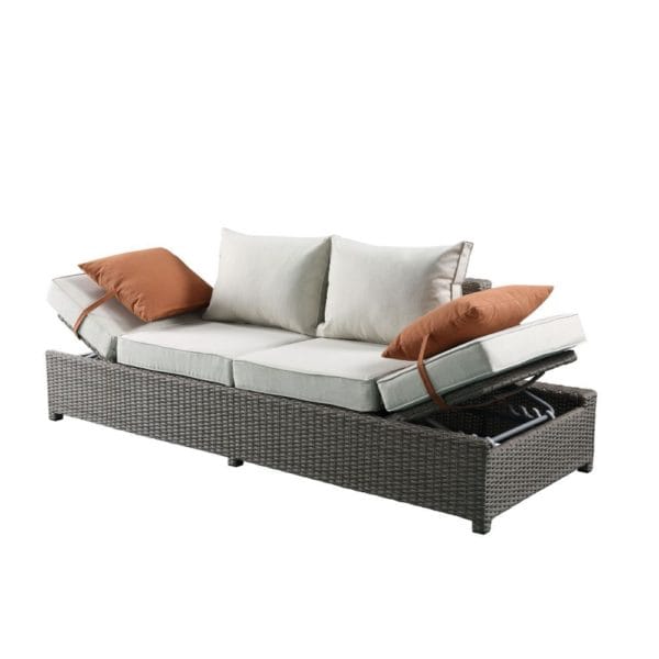 Salena Patio Sofa & Ottoman - Image 5