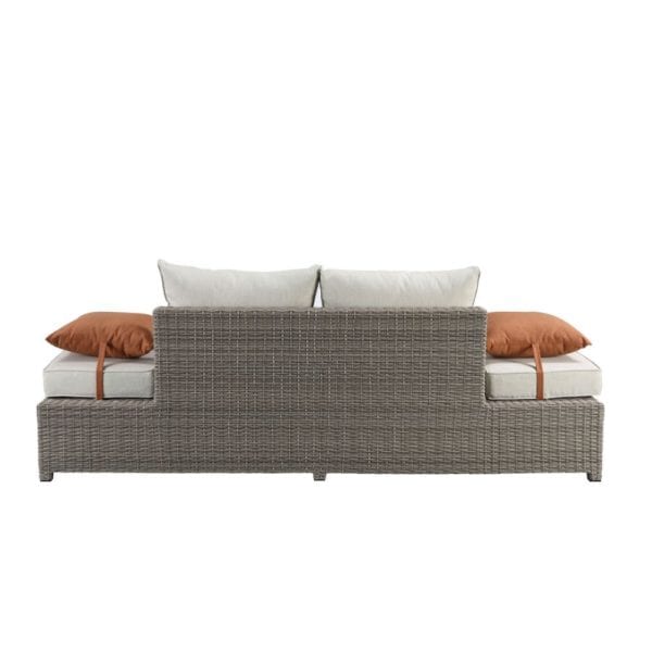 Salena Patio Sofa & Ottoman - Image 3