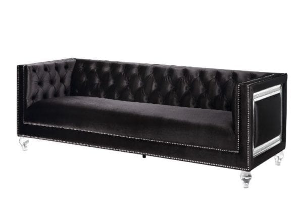 Heibero Black Sofa