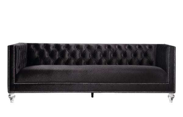 Heibero Black Sofa - Image 4