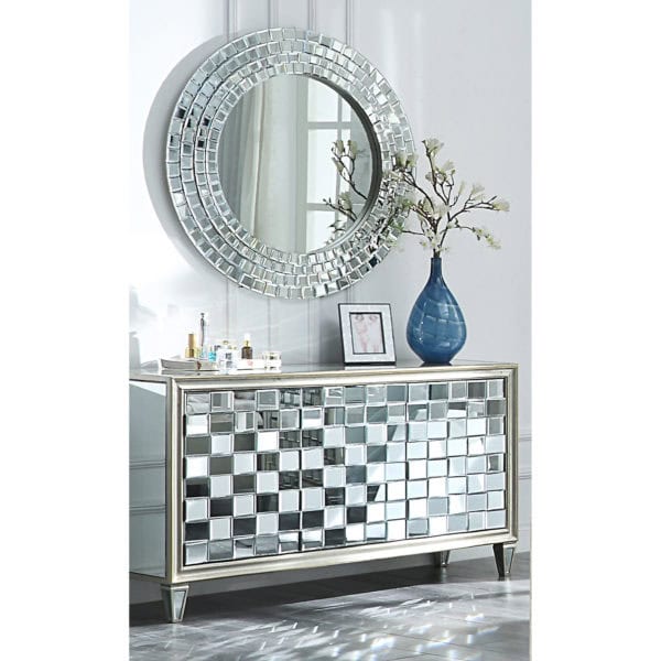 HD-6001 Dresser and Mirror