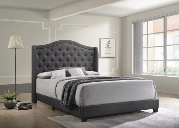 Sonoma Upholstered Gray Full Size Bed