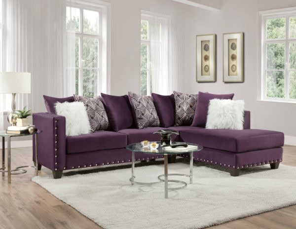 Melon Purple Sectional