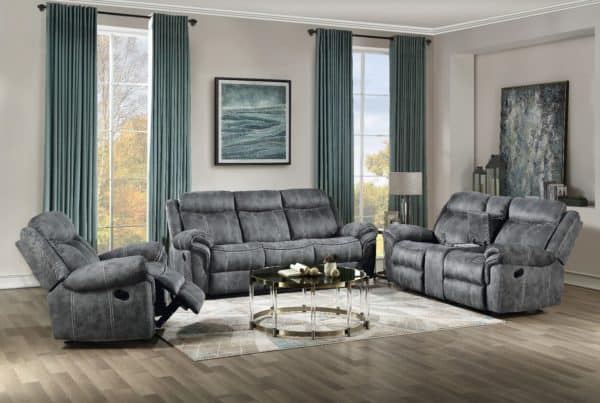 Zubaida Gray Living Room Set