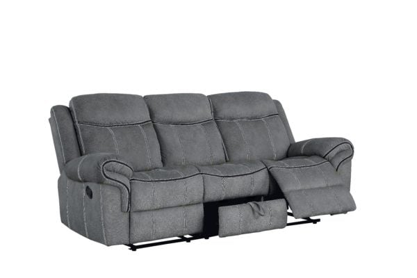 Zubaida Gray Sofa - Image 2