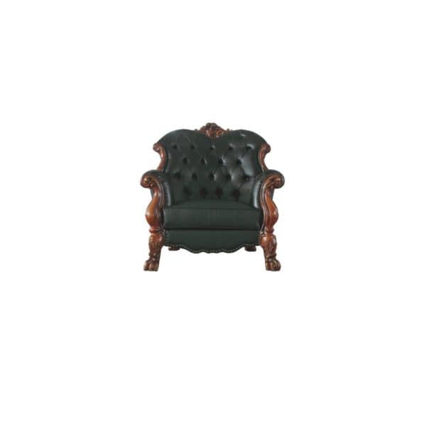 Dresden Black Leatherette Living Room Set - Image 3