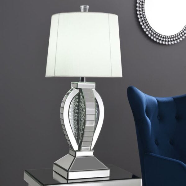 Faux Crystal Table Lamp