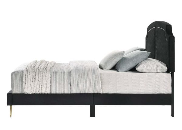 Zeena Black King Bed - Image 3