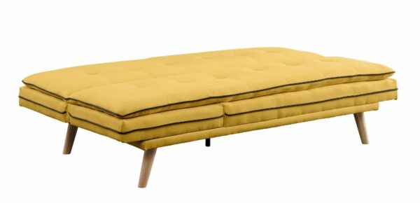 Savilla Yellow Linen Futon - Image 3