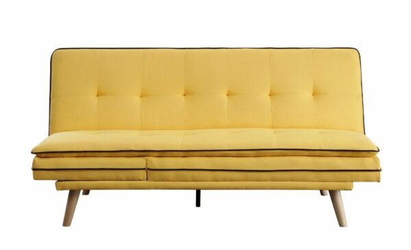 Savilla Yellow Linen Futon - Image 6