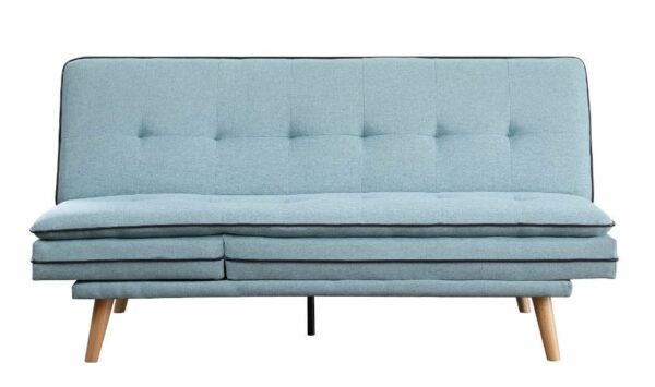 Savilla Blue Linen Futon - Image 2