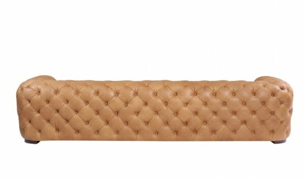 Divani Casa Dexter - Transitional Camel Tufted Sofa - Image 2