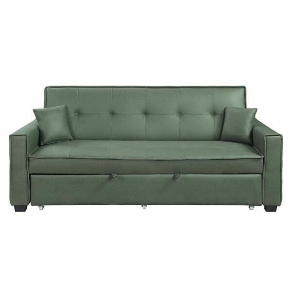 Octavio Velvet Sofa Bed - Image 2