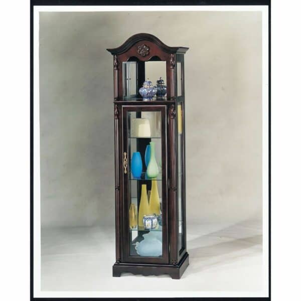 Lindsey Cherry Wood Curio