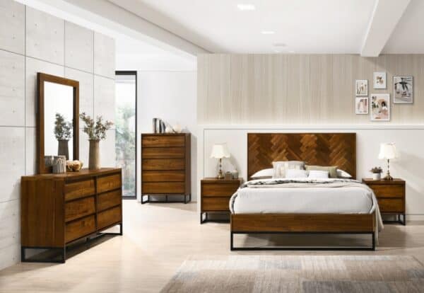 Reed Wood Bedroom Set