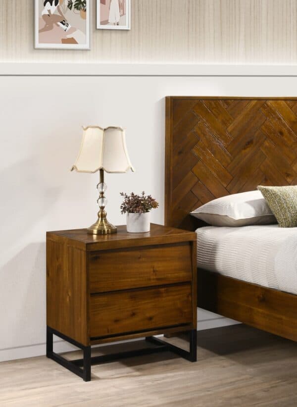 Reed Wood Nightstand