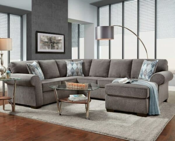 Charisma Smoke Sectional