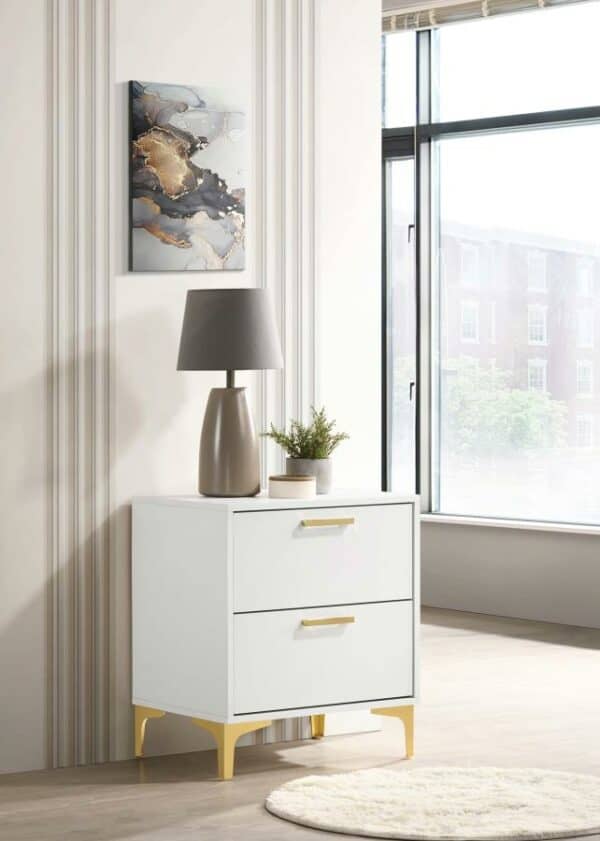 Kendall White Nightstand