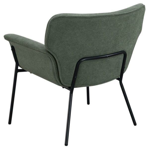 Davina Ivy Upholstered Flared Arms Accent Chair - Image 2