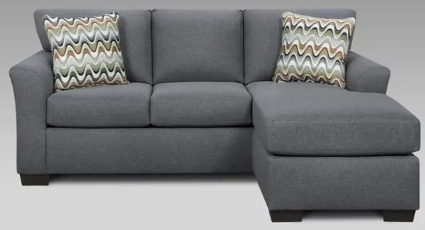 Cosmopolitan Grey Sofa Chase