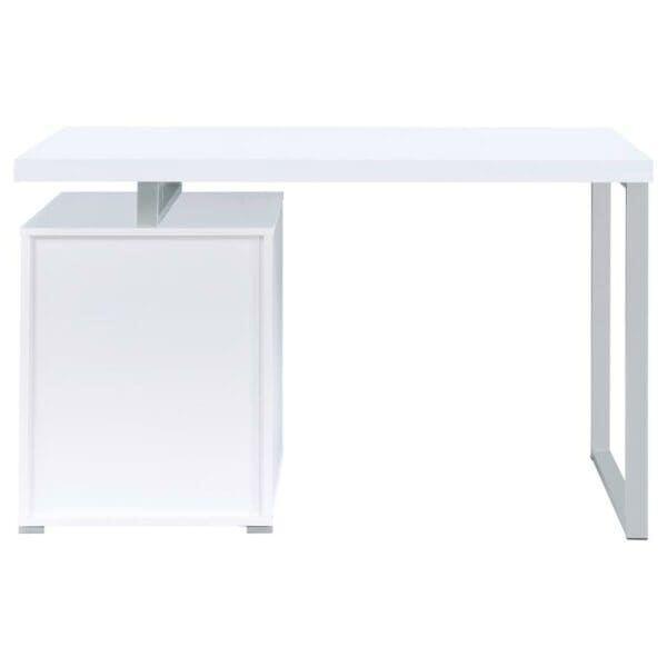 Brennan 3-drawer Office Desk White - Image 2