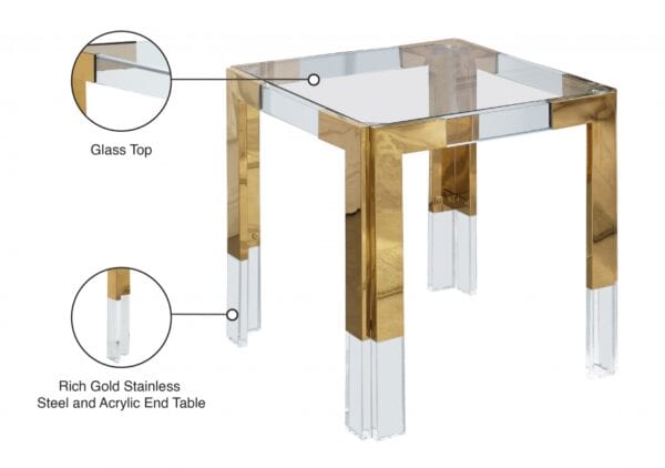 Casper Square Coffee and End Table Set - Image 4