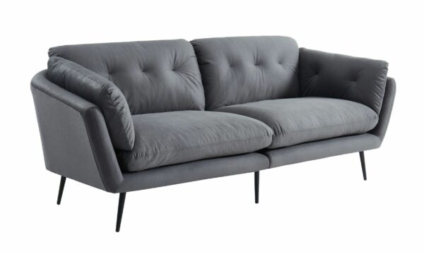 Divani Casa Cody - Modern Grey Fabric Sofa - Image 2