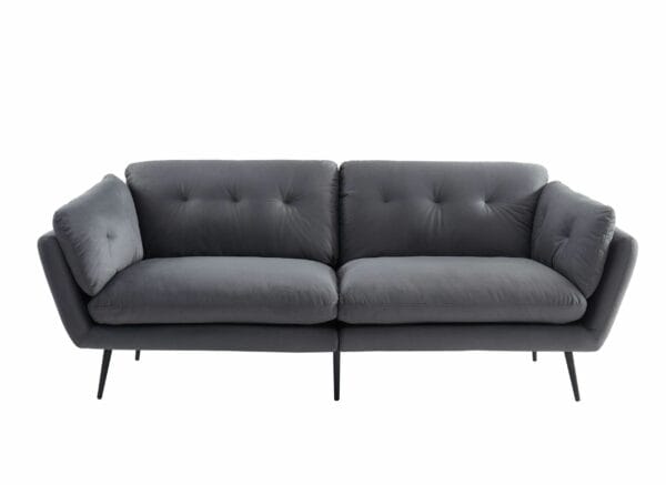 Divani Casa Cody - Modern Grey Fabric Sofa