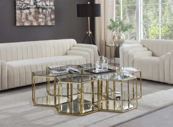 Sei Modular 7 Piece Coffee Table