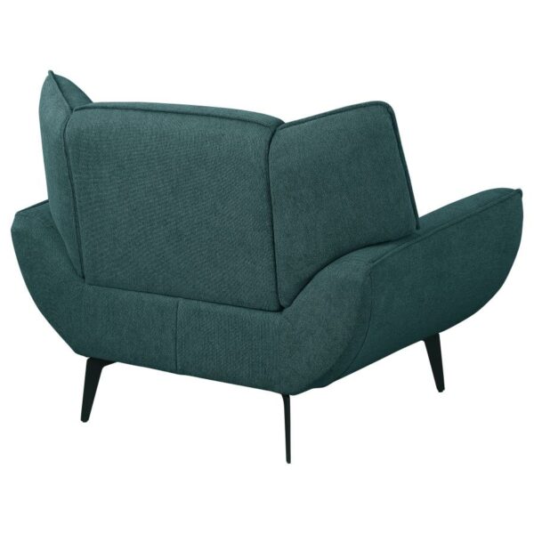 Mid-Century Modern Teal Chair - Image 4