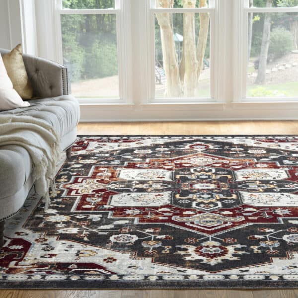 Palazzo 2000 Red 7'11'' x 10'3'' Rug - Image 2