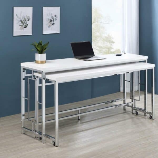 Jackson 5-piece Multipurpose Counter Height Table Set - Image 4