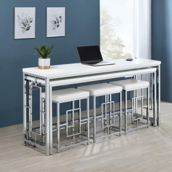 Jackson 5-piece Multipurpose Counter Height Table Set - Image 3