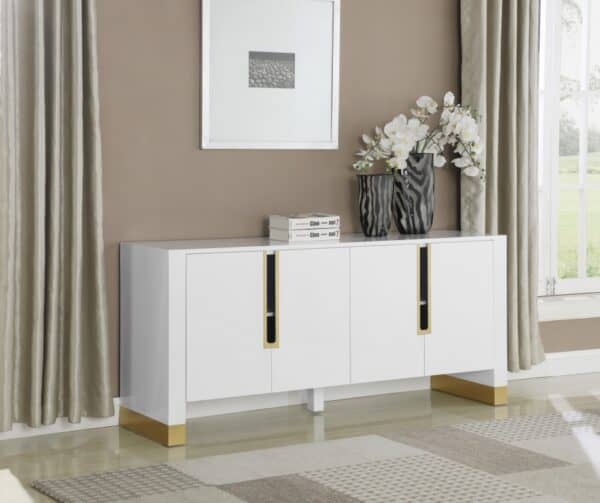 Florence White Sideboard/Buffet