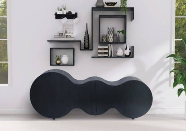 Sono Black Sideboard / Buffet